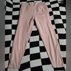 SAGE collective leggings with pockets Dusty pink women's size Xl